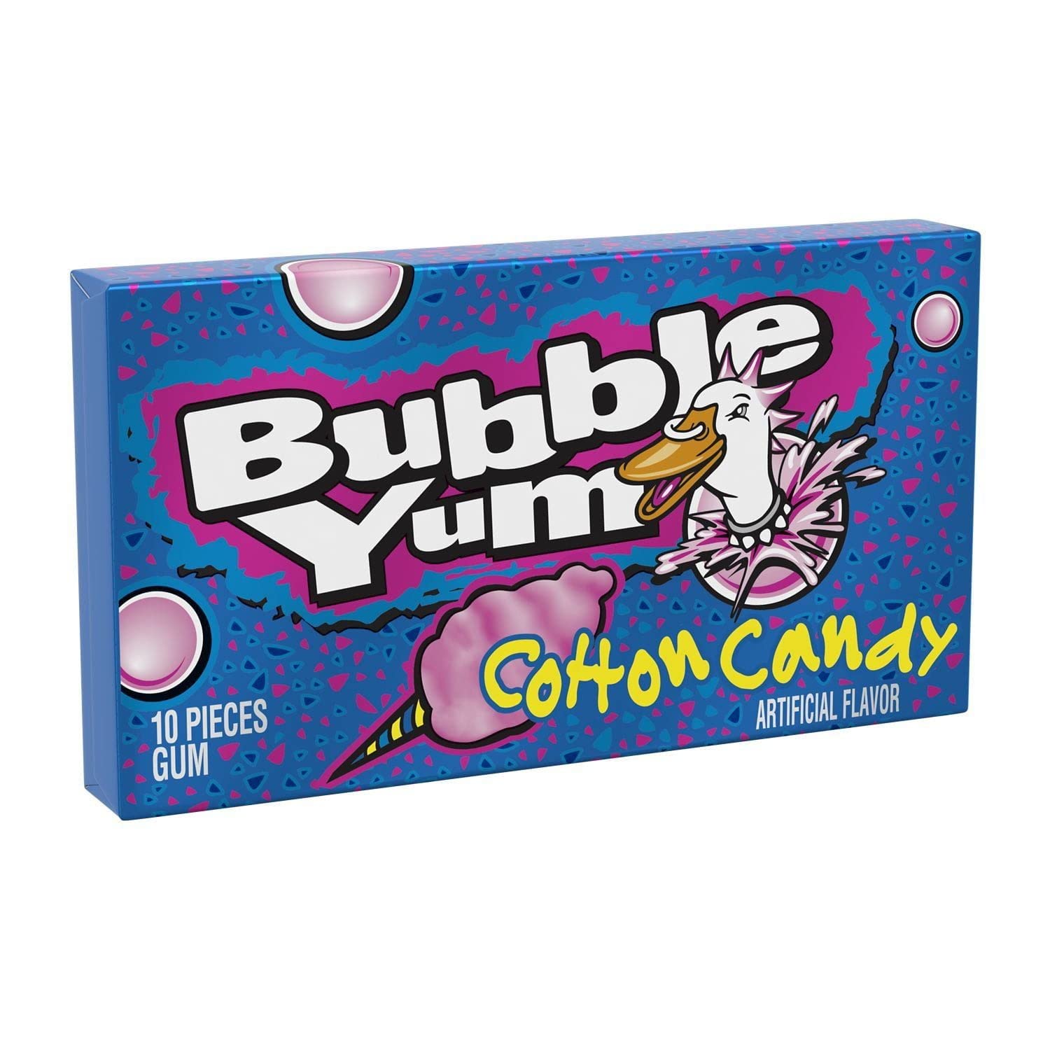 BUBBLE YUM Cotton Candy Bubble Gum