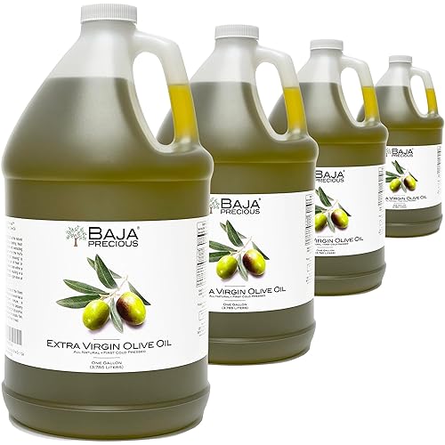 Baja Precious - Extra Virgin Olive Oil, Case of 4 X 1 Gallon Jugs