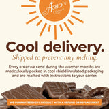 Asher's Chocolates Milk Chocolate Covered Animal Crackers, 5oz, Small Batches, Family Owned Since 1892