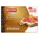 Ryvita Cracked Black Pepper Crisp Bread 200g