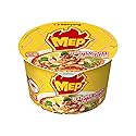 Samyang MEP Chicken Cilantro Ramen, Spicy Korean Instant Bowl Noodle Soup, Savory Bone Broth Ramyeon, Lime Freshness, 3.88 oz (Pack of 6 Bowls)
