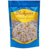 Shahzada Classic White Rice 02 lbs - Great Fragrant Rice for Daily Use, Aged, Aromatic, Flavorful & Slender, Quick Cooking. Everyday - Vegan, GLUTEN FREE, Non-GMO, Low Sodium, No Cholesterol, Resealable Zip-Lock Bag to Seal Freshness - 02 Pound Packing - 32 Oz