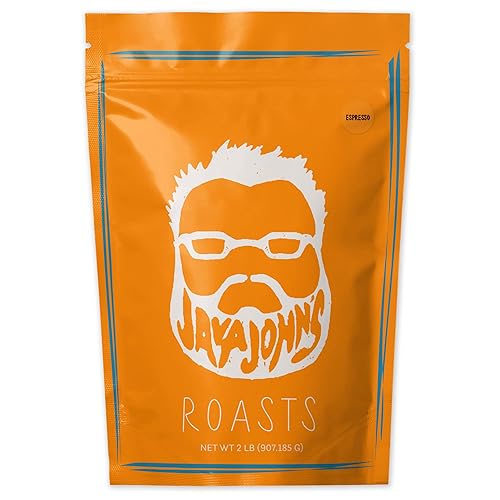 Java John’s Roasts Espresso Coffee Beans - No-Oil Coffee - Medium Roast Coffee Beans - Ideal for Drip Coffee - Gifts for Coffee Lovers