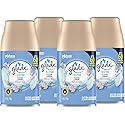 Glade Clean Lenin Automatic Spray Air Freshener Refill, 6.2 Oz (Pack of 4)