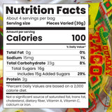Raindrops Gummy Taco Candy - 4.06 Oz (Pack of 1) - Unique Taco-Shaped Gummy Candy - Fun Gummy Candy Snacks - Perfect for Parties, Gifts, Gatherings