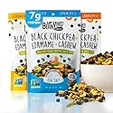 BeanVIVO Healthy Snacks for Adults & Kids with 7g Protein & 5g Fiber per Serving with Dried Edamame, Roasted Cashew and Chickpeas - Vegan & Gluten