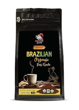 organic coffee ground low acid - BRAZILIAN GROUND COFFEE ORGANIC, 100% Arabica, Medium Roast, low acidity, Fair Trade, non gmo - ground coffee gift