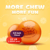 Gumballs for Gumball Machine - 0.5 Inch Mini Gumballs - 22 Lb Bulk Gum Balls for Kids - Gumball Machine Refills - 5800 Pcs Gumballs Bulk Pack - Double