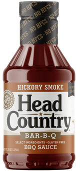 Head Country, Sauce Barbeque Hickory Smoke Gluten-Free, 20 Ounce