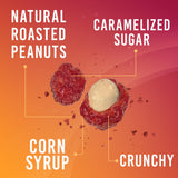 Manzela Sweet Caramelized Peanuts | Traditional Mexican Snack with No Artificial Flavors, Rich in Protein, Portable Snack Pack, Perfect for Sweet