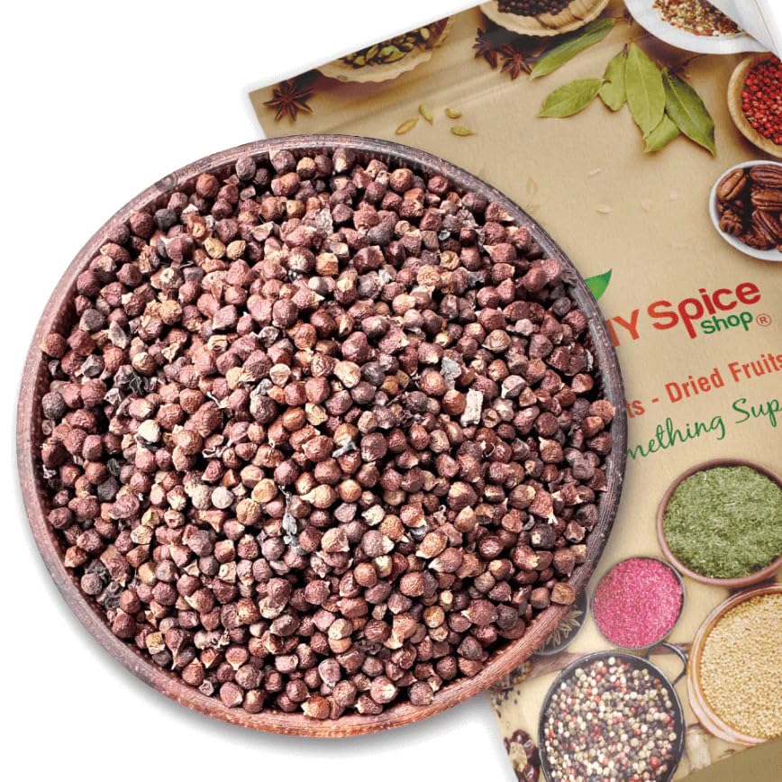 NY Spice Shop Grains of Paradise - Premium Plant Based African Spice (Aframomum melegueta) - Alligator Pepper Bulk - Ginny Guinea Grains in Resealable