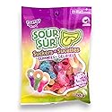 Huer Sour Suckers Gummy Candy, 120g/4.2 oz., Peg Bag, {Imported from Canada}, 1