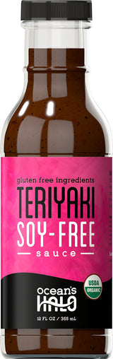 Oceans Halo Organic Soy Free Teriyaki Sauce, 12 FZ