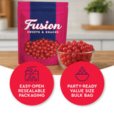 Cherry Sours Candy, 1 Pounds Bulk Cherry Candies - Chewy Jelly Candy Balls, Red Sour Balls, Old Fashioned Sweet Tangy Sour Valentine's Day Treats