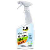 CLR Brands® Calcium, Lime & Rust Remover Free & Clear, No Dyes or Fragrances, Gentle Lime and Bathroom Descaler, Removes Hard Water Stains and Rust