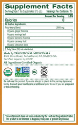 Traditional Medicinals Organic Ginger Aid Herbal Tea, Promotes Healthy Digestion, (Pack of 1) - 16 Tea Bags