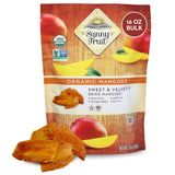 Sunny Fruit Soft Organic Dried Mangoes - 1 Pound Bulk Bag | No Preservatives, No Sugar Added | Healthy, Naturally Sweet Tropical Dried Fruit Snack |