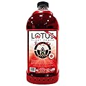 Skinny Red Lotus Plant Energy Drink Concentrate | 64 fl oz | 1:5 | Natural Caffeine from Green Coffee Bean | Zero Sugar