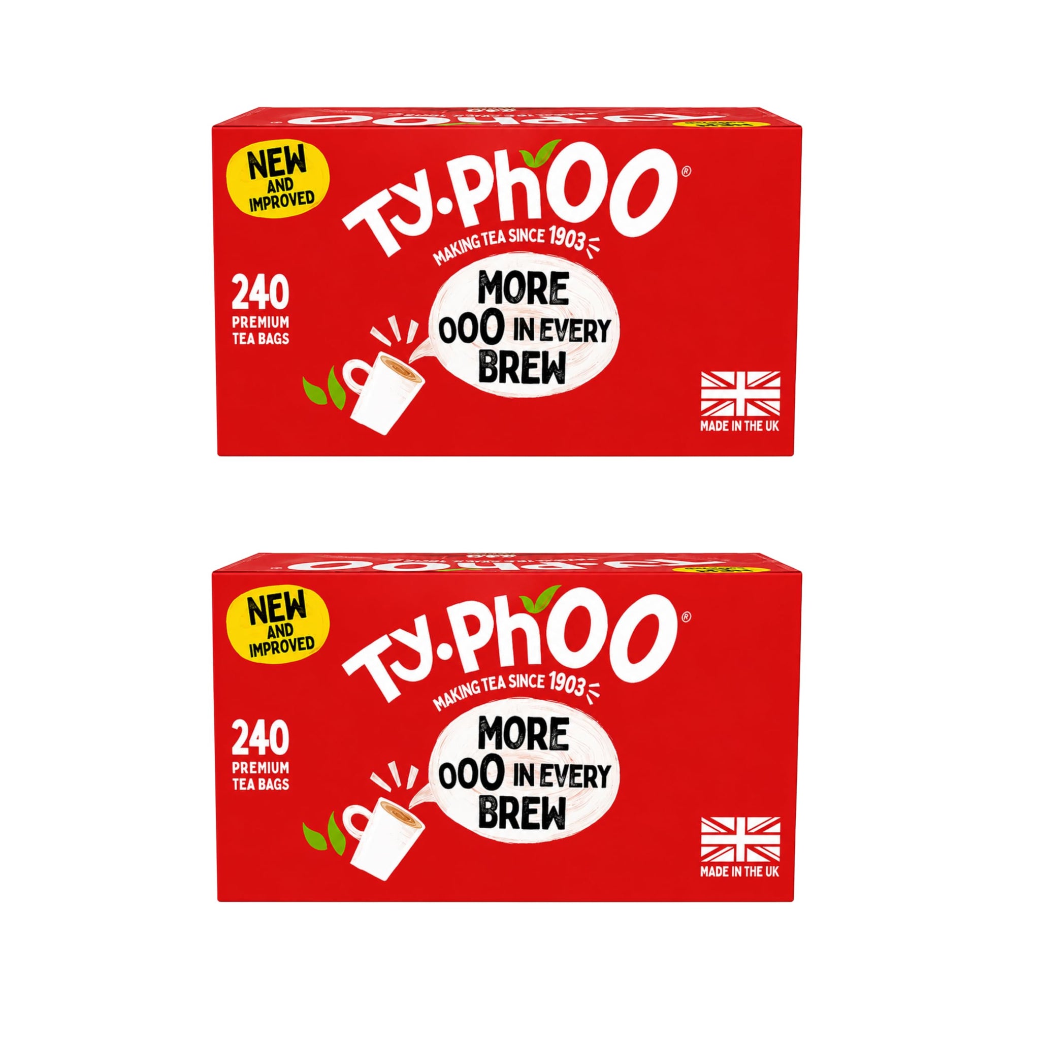 Typhoo (240 Tea Bags) - Pack of 2