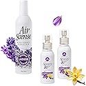 Air Scense Essential Oil Air Freshener 3?Pack - Very Lavender Bundle with 7oz Lavender and 2 Lavender Vanilla Spray & Go