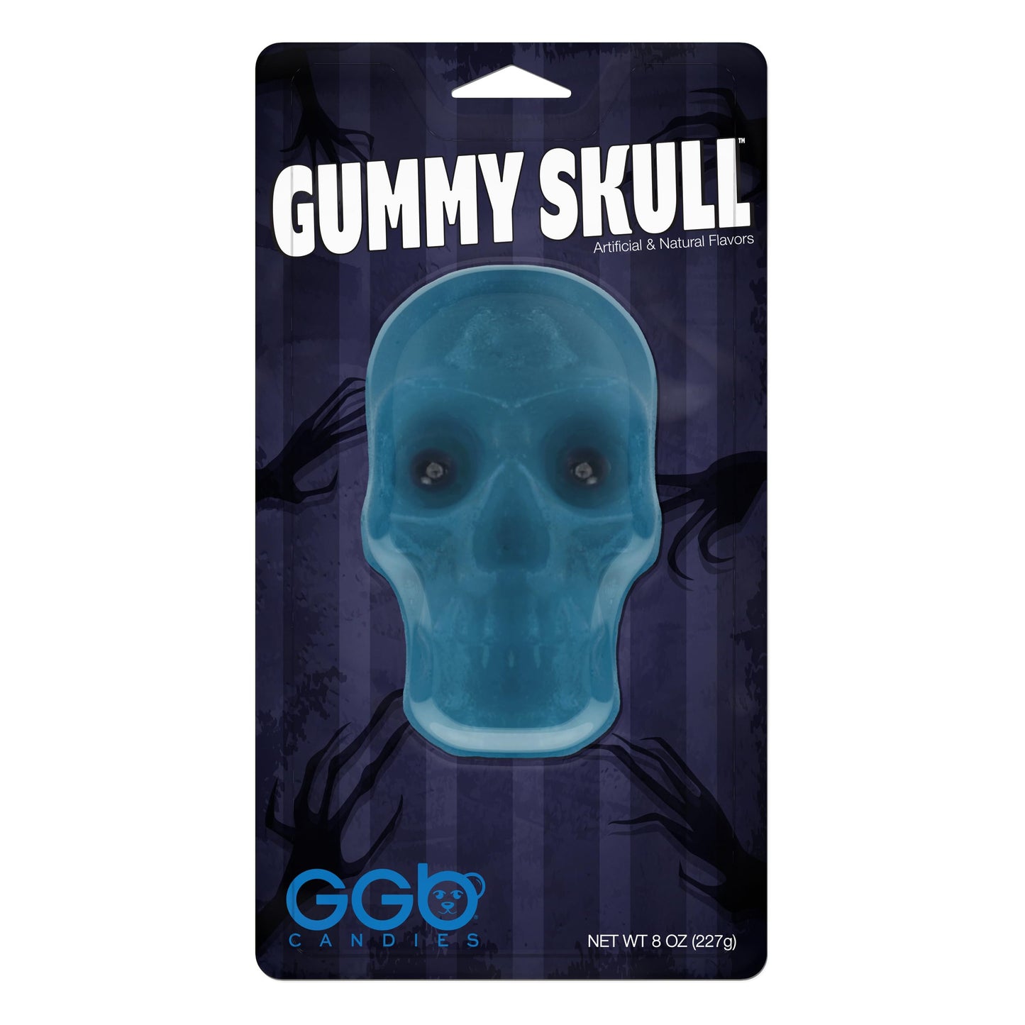 Gummy Skull from GGB Candies (Blue Raspberry, 8 Ounce)