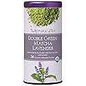 The Republic of Tea Organic Double Green Matcha Lavender, Individual Tea Bags with Japanese Matcha Tea Powder and Green Tea Leaves Blend, Natural