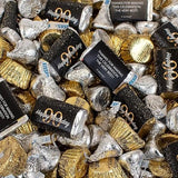1.62 lbs 90th Birthday Candy Chocolate Mix Party Favors for Guests (Approx. 110 pcs)