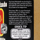 Pancho and Lefty The Steak Marinade