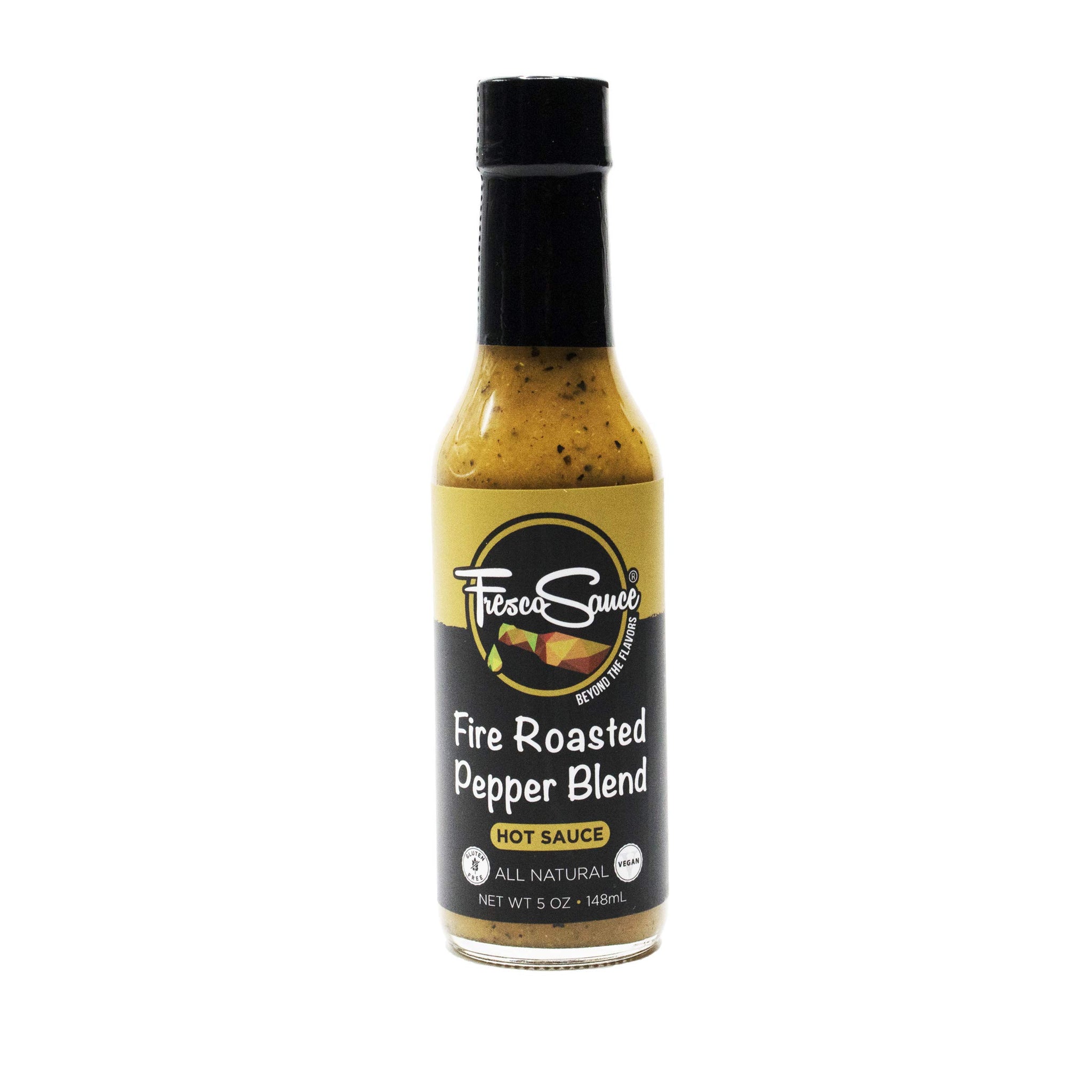 Hot Sauce Bundel Gift Box by Fresco Sauce 3 Pack - Fire Roasted Jalapeno - Serrano - Chipotle & Habanero - Chipotle - Habanero - Ghost Berry - Ghost