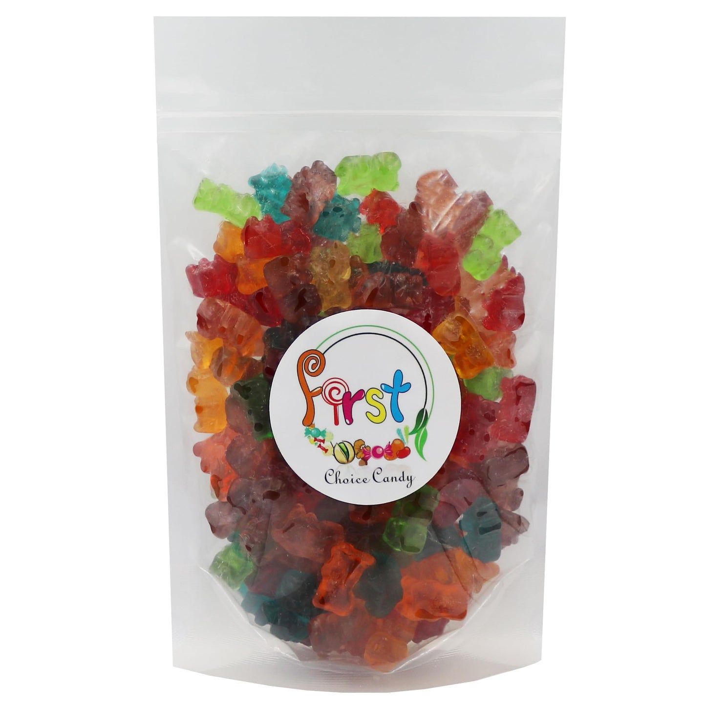 FirstChoiceCandy Gummy Bears (12 Flavor Assorted, 2 LB)