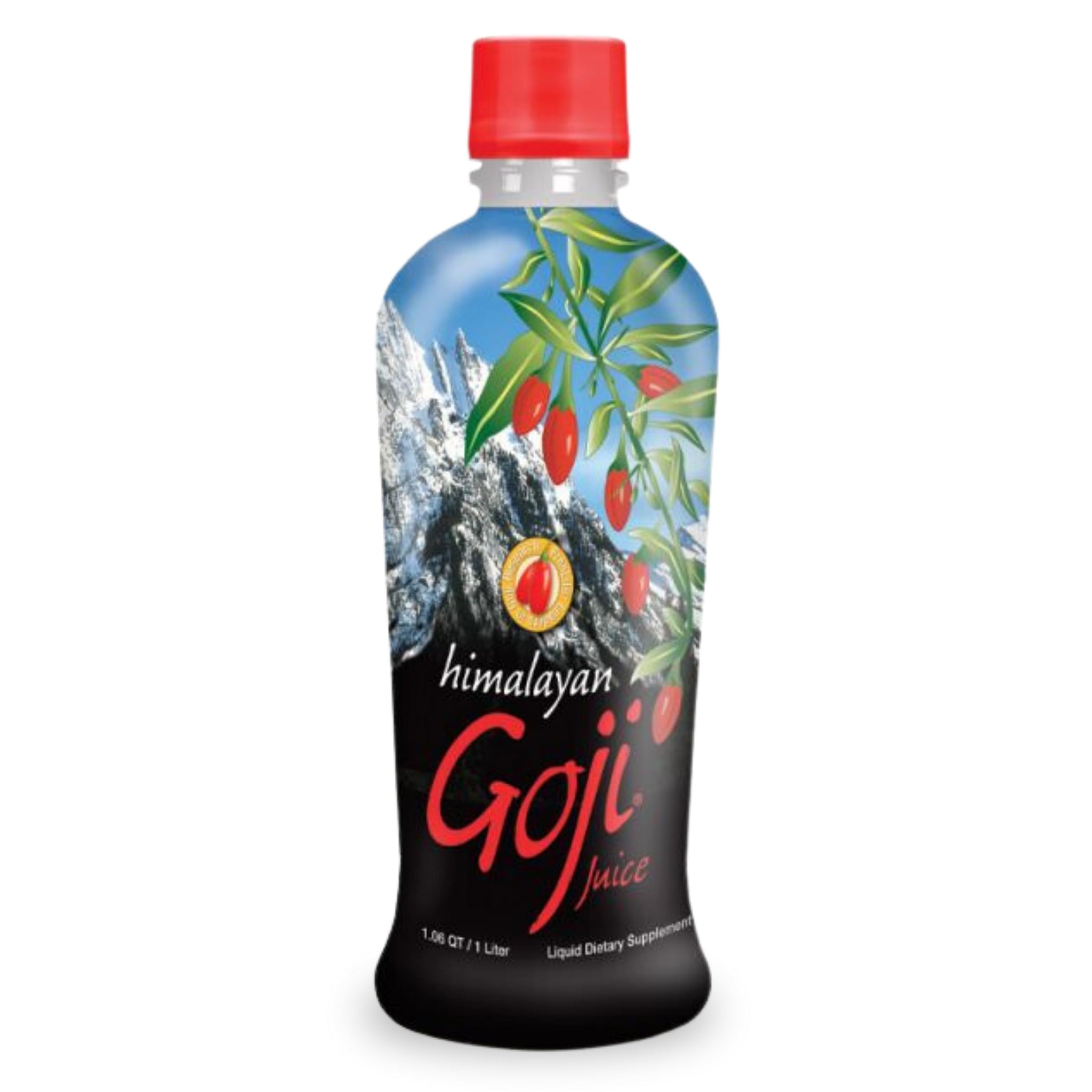 Youngevity Himalayan Goji Berry Juice - Premium Quality 100% Natural Goji Juice - Vitamin and Antioxidant Rich Superfruit Supplement - No Added Sugar
