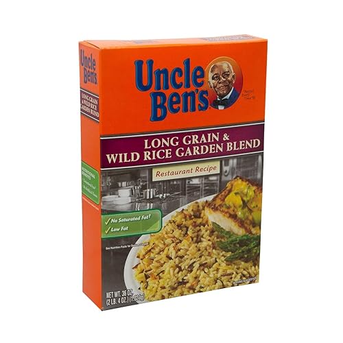 Rice Uncle Bens Long Grain &Wld Garden 6 Case 36 Ounce