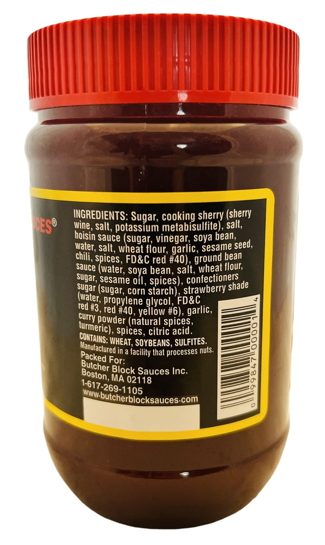 Butcher Block Regular Rib Sauce, 21 oz