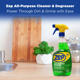 Zep All-Purpose Cleaner - 32 oz (Pack of 4) ZUALL324- designed to tackle tough grease dirt and grime throughout your home