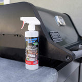 Absolutely Clean IT JUST WORKS GREAT as Grill Cleaner Spray! - Professional Strength, Natural Enzyme Formula - Fast Acting, Fume Free - USA Made (16oz