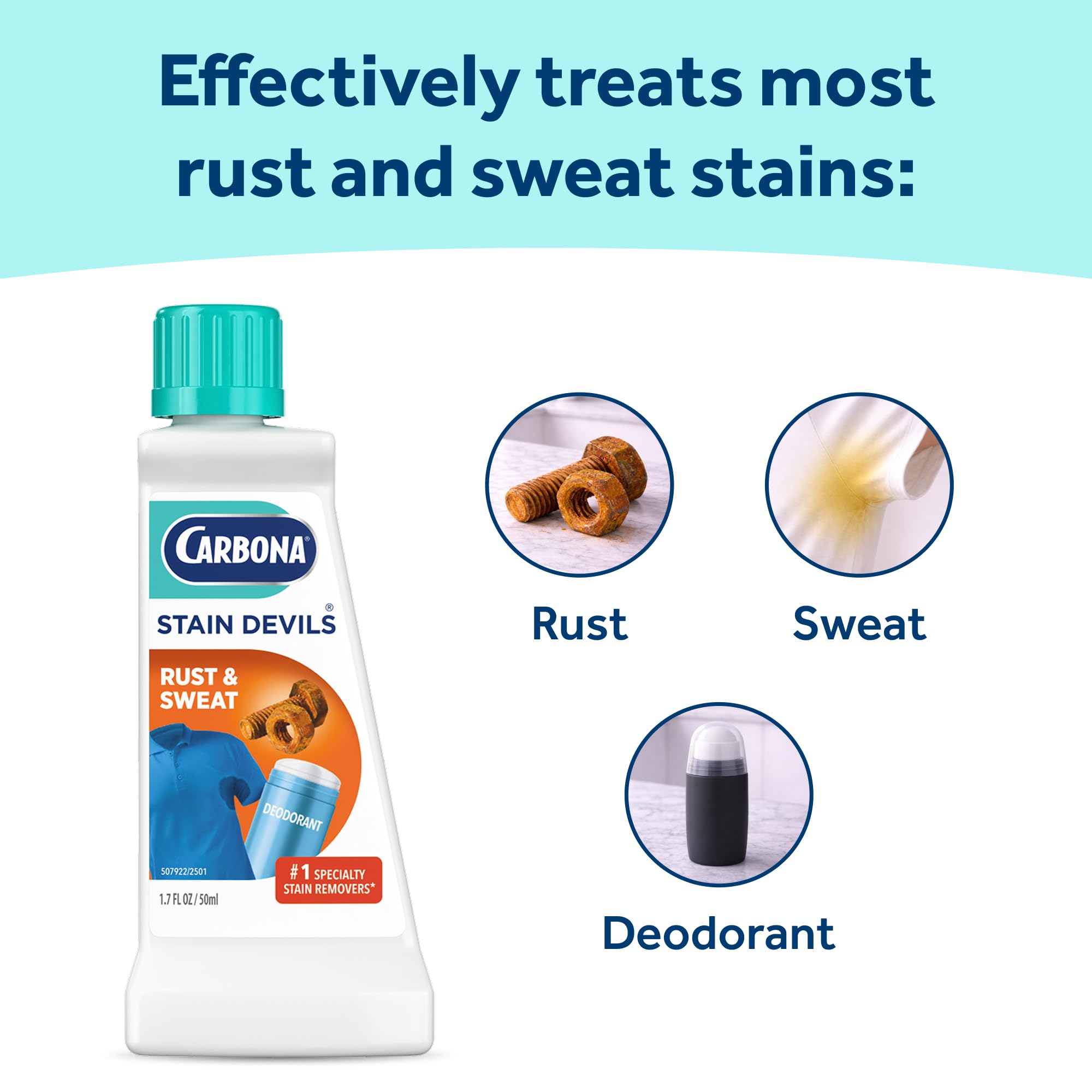 Carbona Stain Devils No Scent Stain Remover Liquid 1.7 oz.