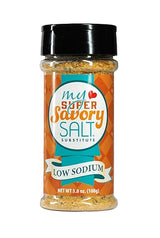 My SUPER Savory SALT - Low Sodium & Low Potassium Seasoning - Nutritional Yeast & Herbs - Clean Craveable Taste for Popcorn, Veggies & More
