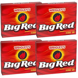 Wrigley Cinnamon Chewing Gum, 15 Stick (Pack of 4), 60 Gum Pieces, Cinnamon Gum