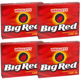Wrigley Cinnamon Chewing Gum, 15 Stick (Pack of 4), 60 Gum Pieces, Cinnamon Gum