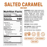 Fody Foods IBS Snack Bars, Salted Caramel, 1.41 Oz (Pack of 12), 6g Prebiotic Fiber, Low FODMAP, Gut & IBS Friendly, Lactose Free, Non-GMO, Gluten