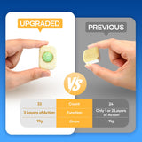 Dishwasher Cleaner Tablets - Dishwasher Cleaner And Deodorizer Tablets Lemon Scented, Heavy Duty Deep Clean Descaler Pods for Septic Safe, Prevents