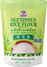 52USA Glutinous Rice Flour 16 Ounce (Basic), 1 Pound (Pack of 1), Rice Flour for Baking or Cooking, Product of THAILAND, All Natural White Rice Flour
