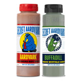 Secret Aardvark Habanero and BuffaDill Hot Sauce 2-Pack Bundle 8 fl oz Each