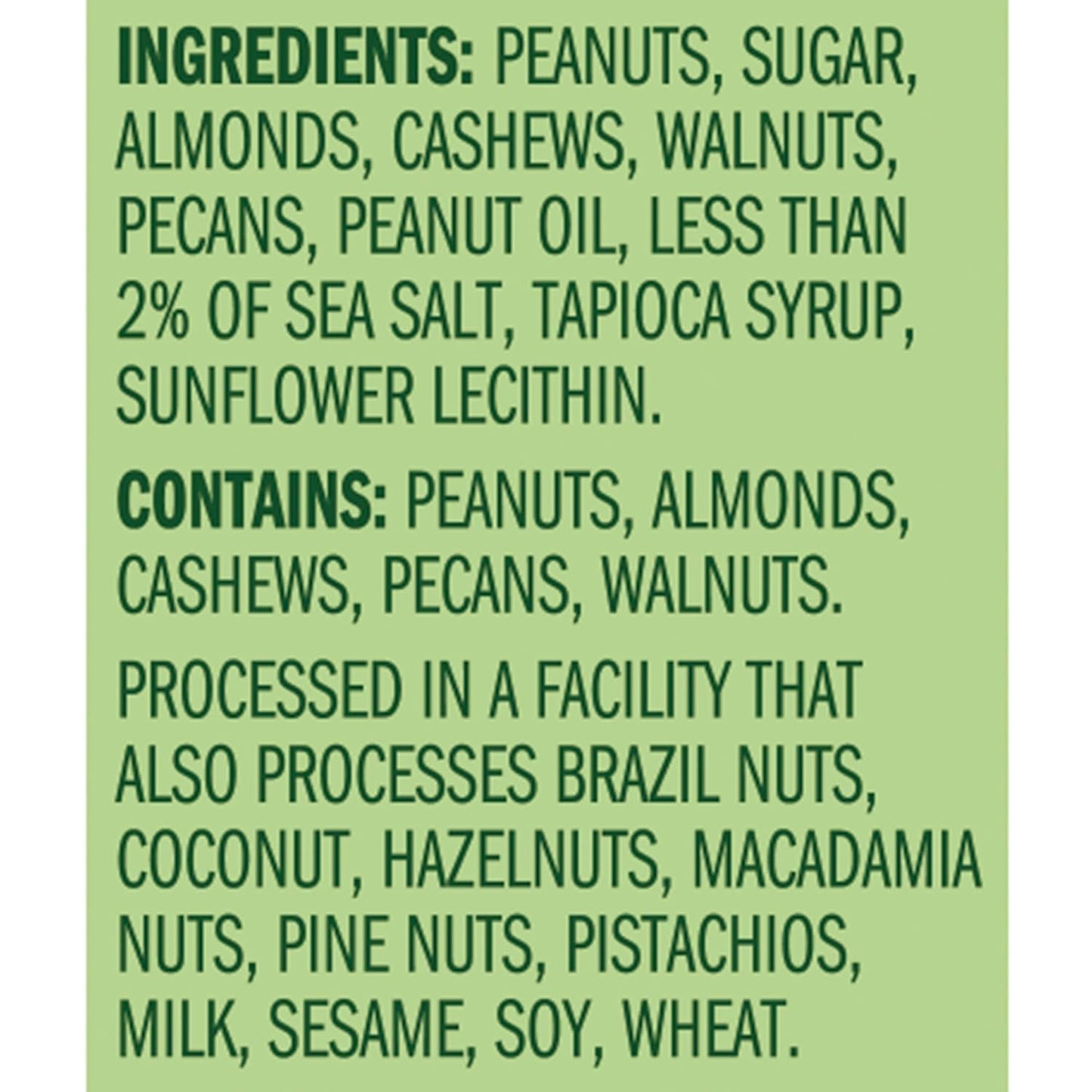 Emerald Nuts, Salty Sweet Mixed Nuts, Features Kettle Glazed Peanuts, Almonds, Cashews, Kettle Glazed Walnuts, Kettle Glazed Pecans, 5.5 Oz