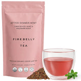 Firebelly Tea After Dinner Mint, Organic Chocolate & Mint Tea with Valerian Root for Sleep, Loose Leaf Herbal Drink, Caffeine-Free, For Relaxing