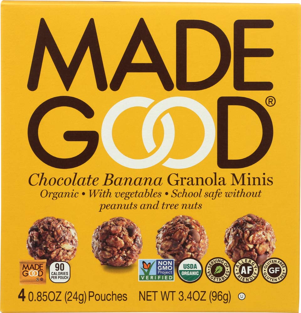 Madegood Granola Mini Chocolate Banana, 3.4 oz