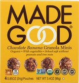 Madegood Granola Mini Chocolate Banana, 3.4 oz