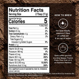 VitaCup Mushroom Coffee Grounds, with Lions Mane, Chaga, B Vitamins, D3, Boost Focus, Immunity, Memory & Clarity, Medium Dark Roast, 100% Arabica