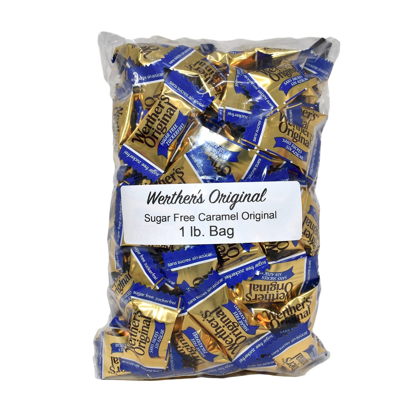 Bulk Original Hard Candy | Bulk Candy Individually wrapped | Caramel Candy | 1 lb Individual Flavor Bag | Ships in an Aromatik™ Resealable Pouch