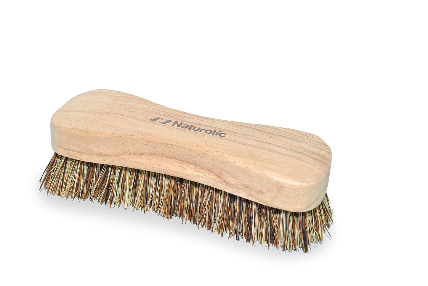 All-Natural Wooden Scrub Brush Set - 12 Pack | Heavy-Duty Palmyra Bristle Cleaning Brushes for Commercial and Industrial Use | Floor, Tile, Grout